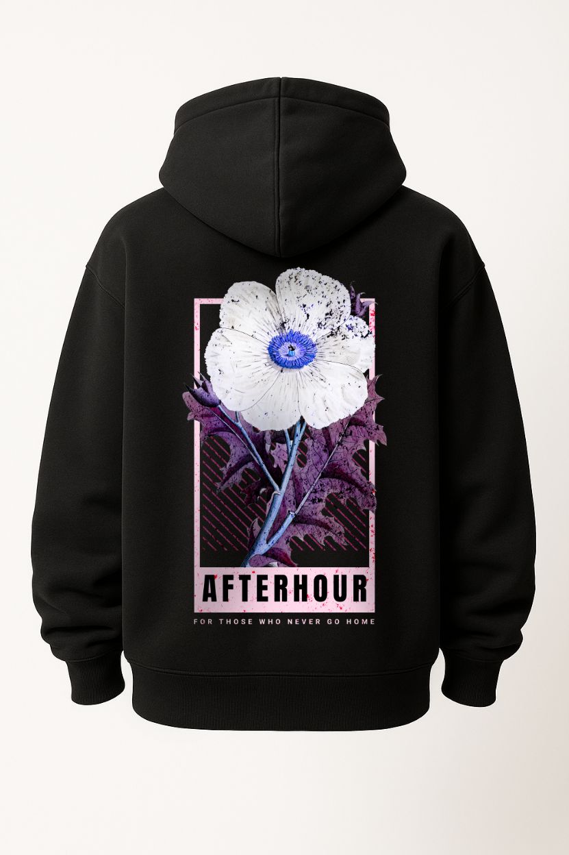 Afterhour Flower - Unisex Oversized Hoodie