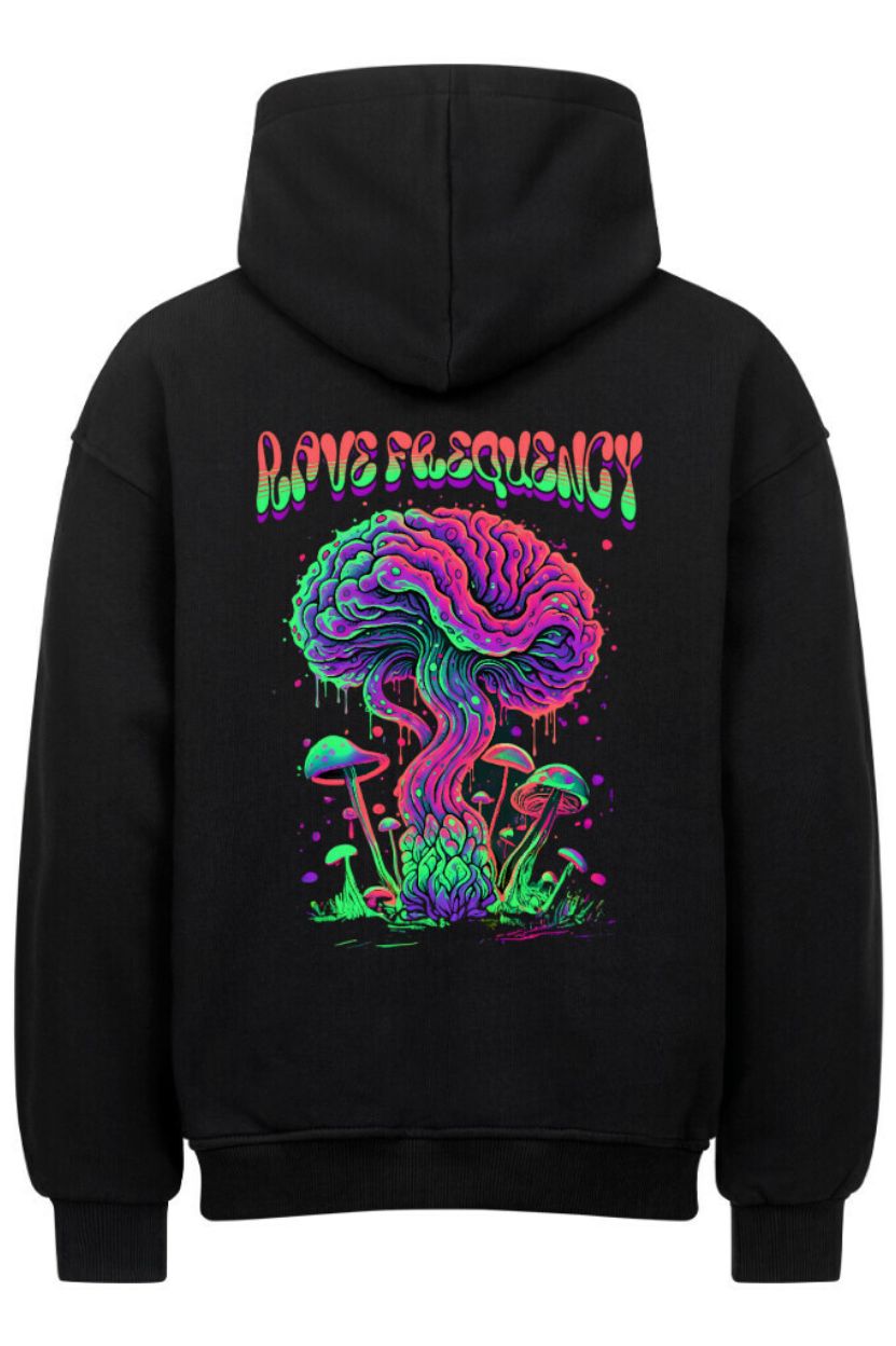 Rave Frequency - Unisex Oversized Hoodie
