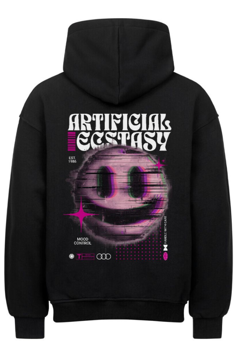 Artificial Ecstasy - Unisex Oversized Hoodie