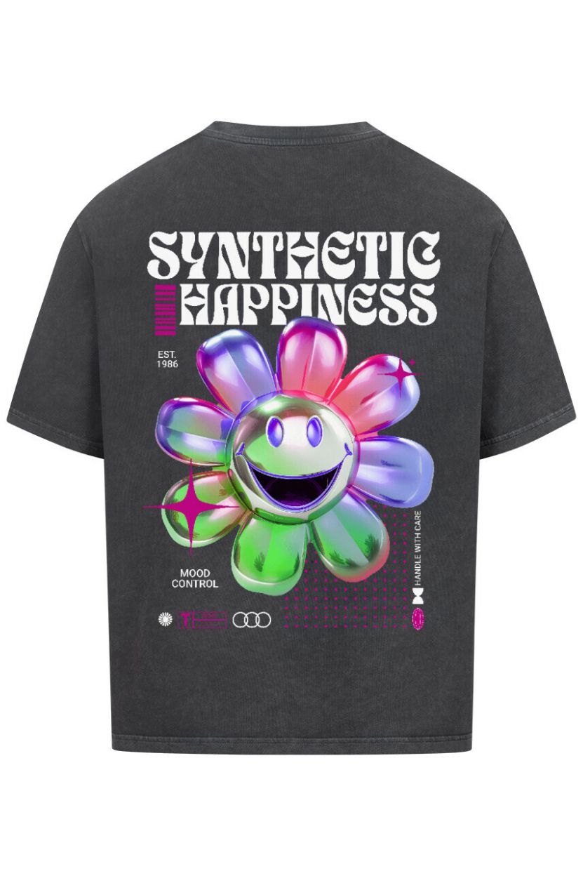 Synthetic Happiness - Unisex Oversized Shirt
