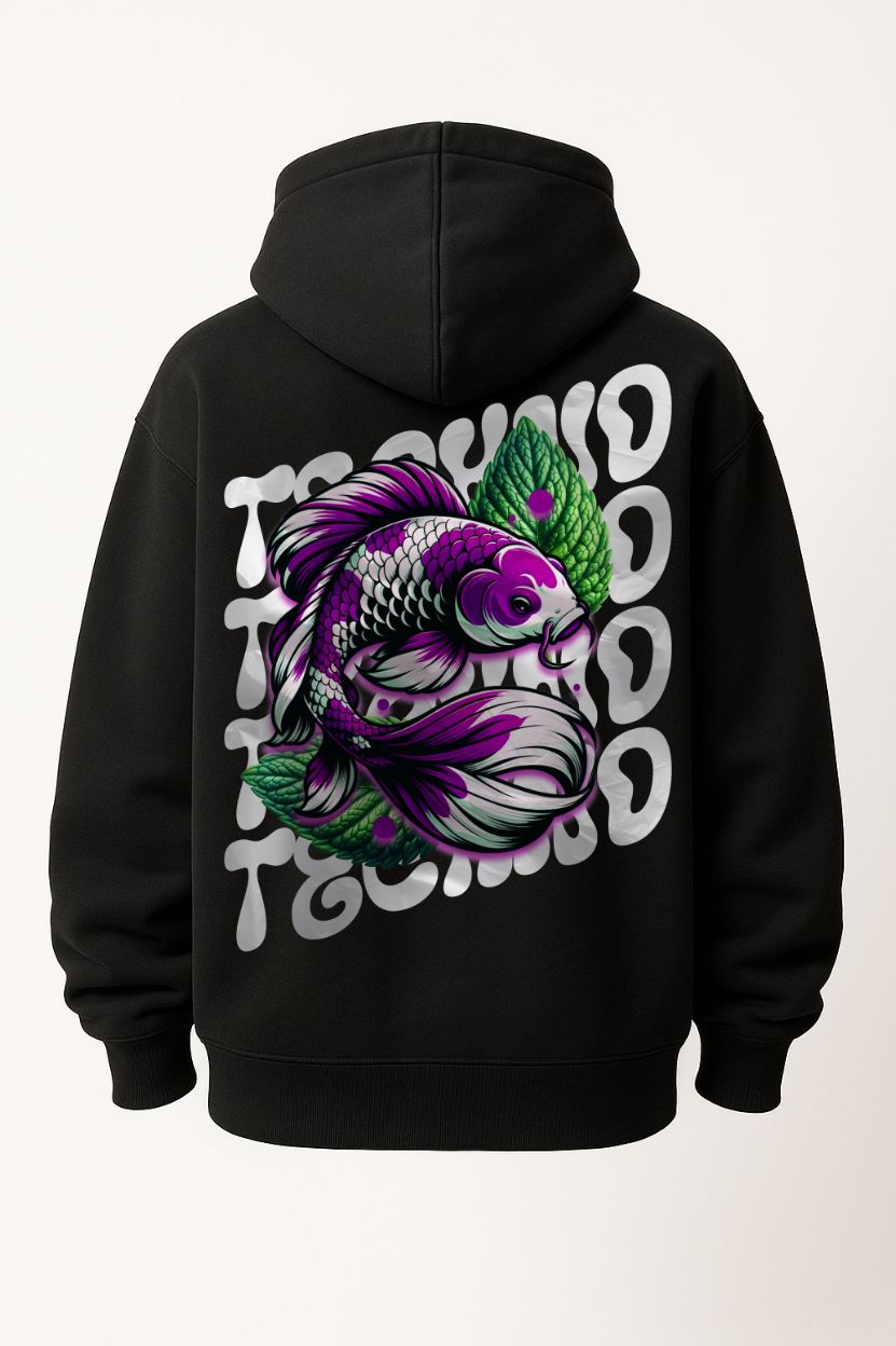 Wave Motion - Unisex Oversized Hoodie