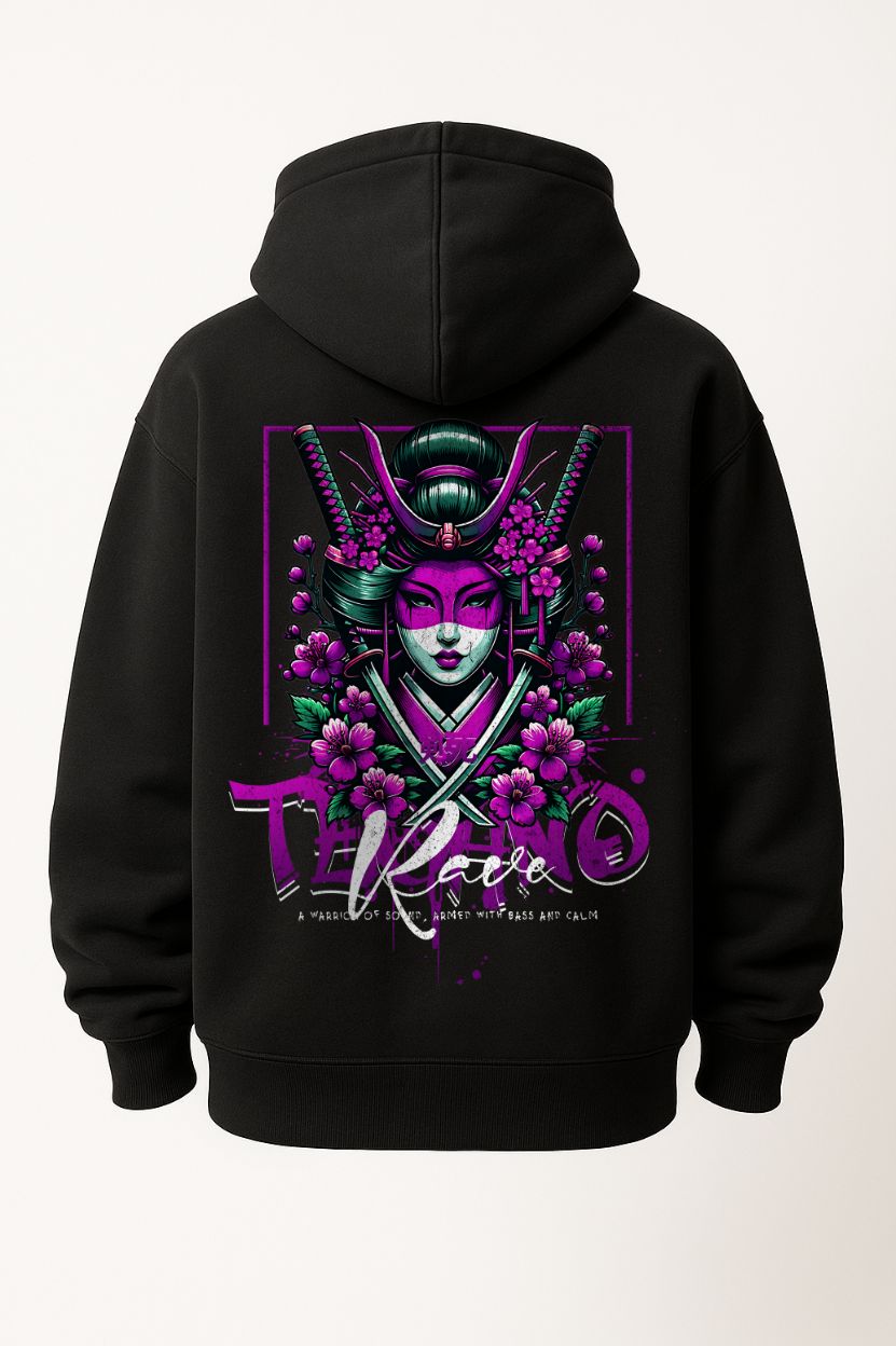 Rave Samurai - Unisex Oversized Hoodie