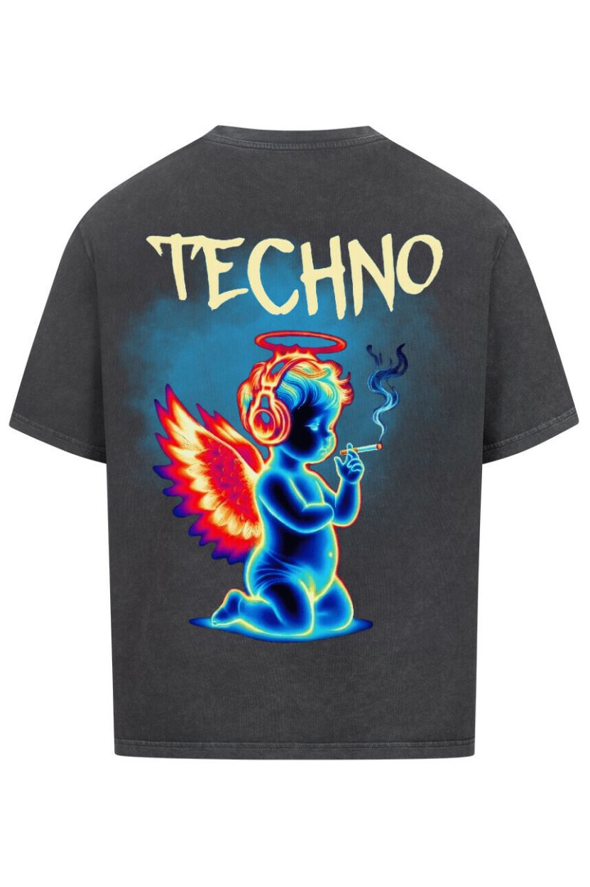 Smoking Cupid - Unisex Oversized Shirt