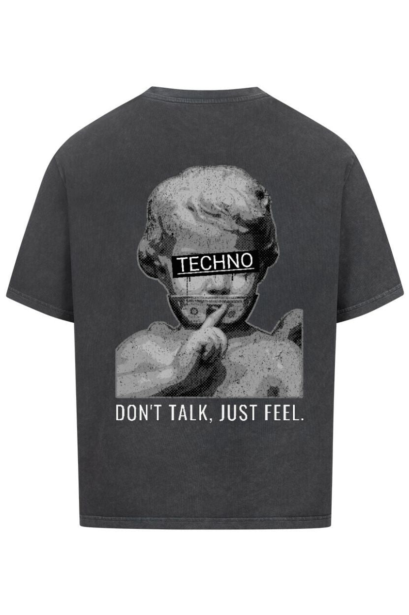 Techno Cupid - Unisex Oversized Shirt