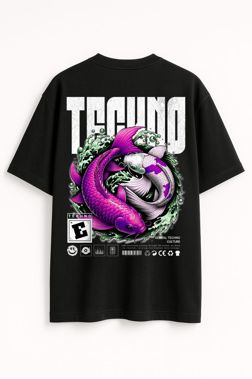 Bass Harmony - Unisex Oversized Shirt