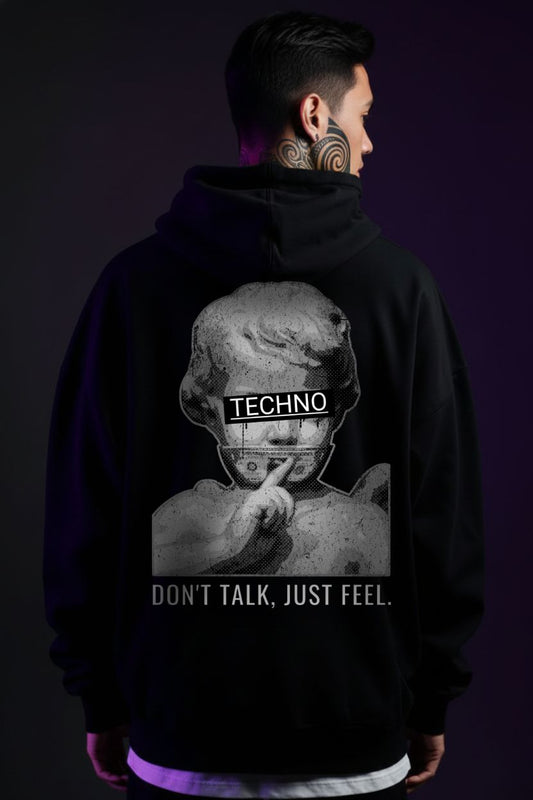 Techno Cupid - Unisex Oversized Hoodie