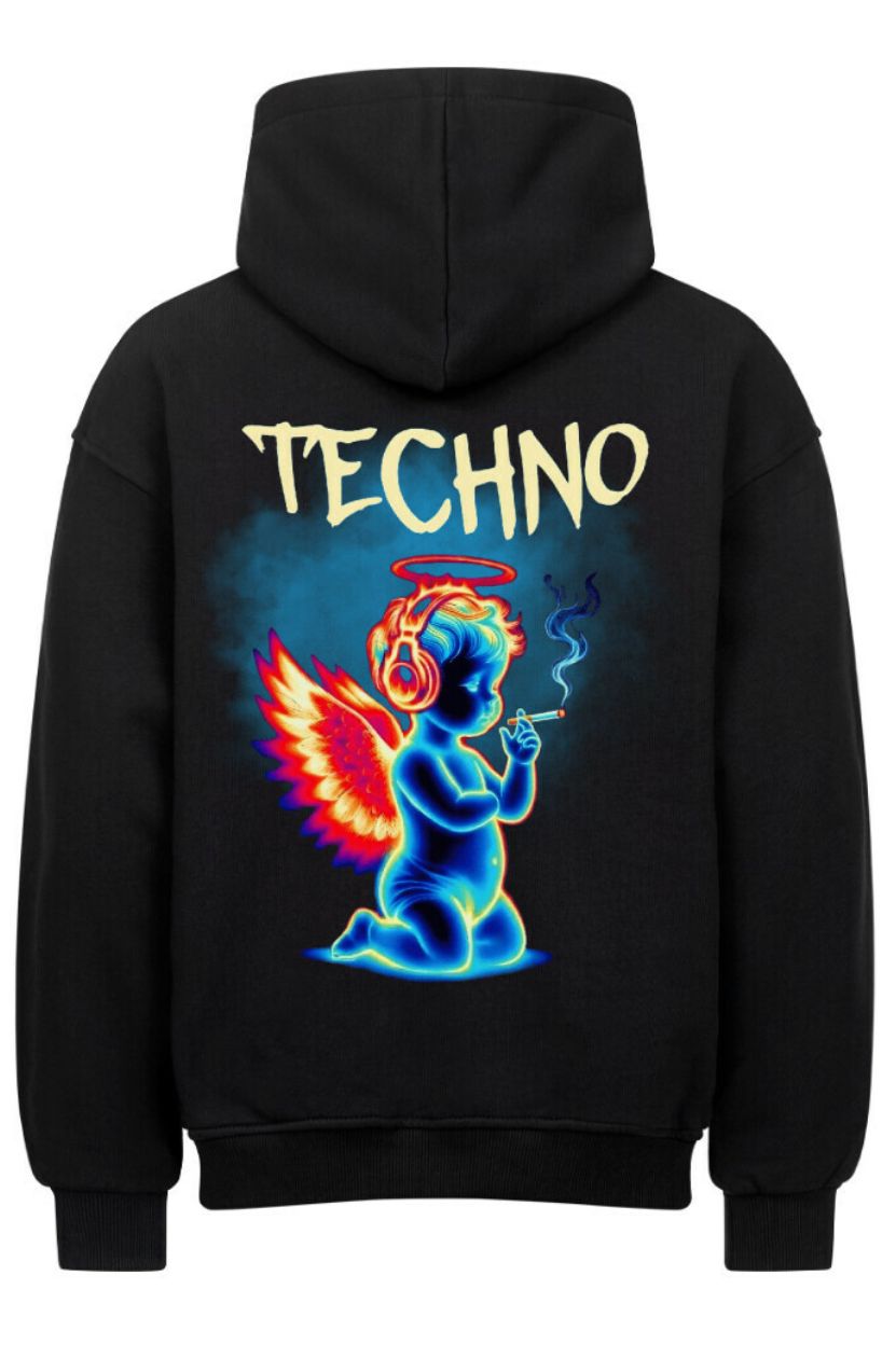 Smoking Cupid - Unisex Oversized Hoodie