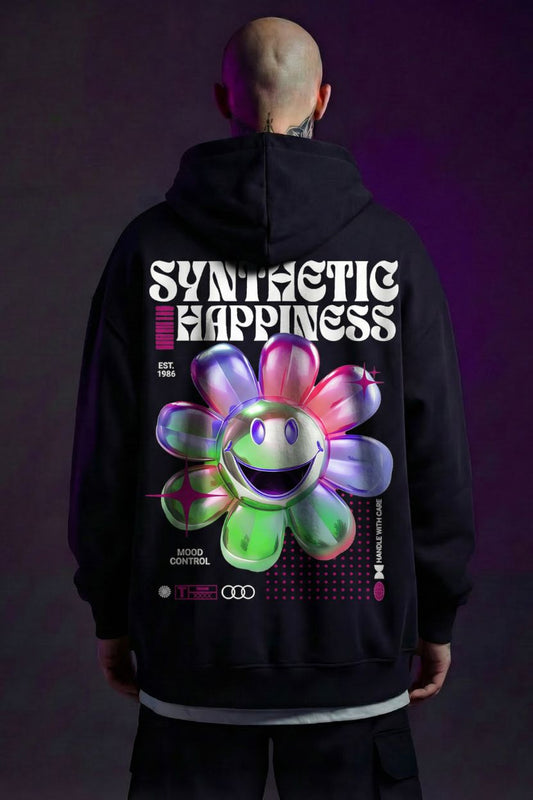 Synthetic Happiness - Unisex Oversized Hoodie