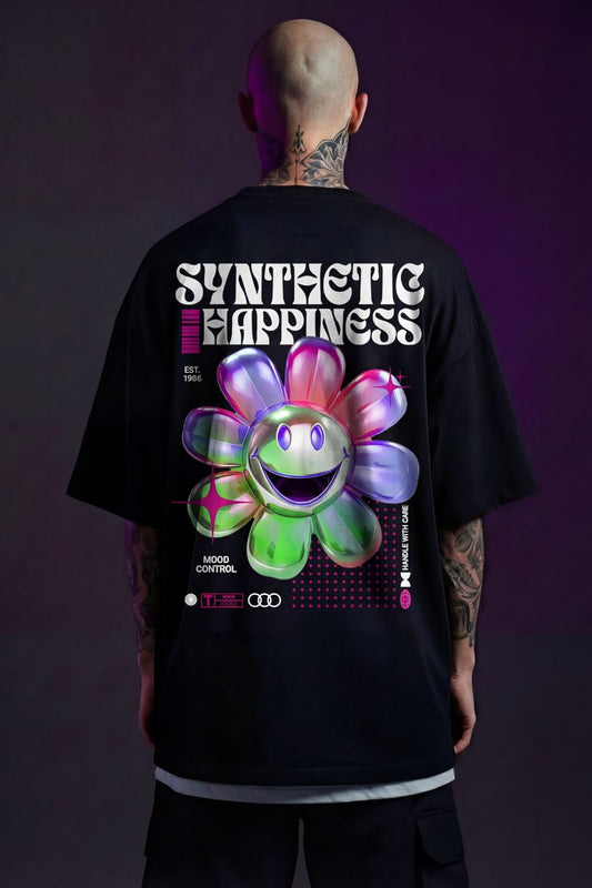 Synthetic Happiness - Unisex Oversized Shirt