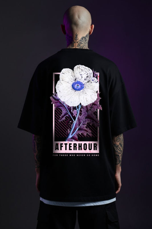 Afterhour Flower - Unisex Oversized Shirt