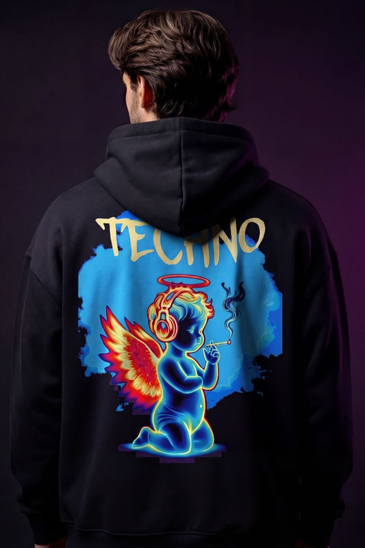 Smoking Cupid - Unisex Oversized Hoodie