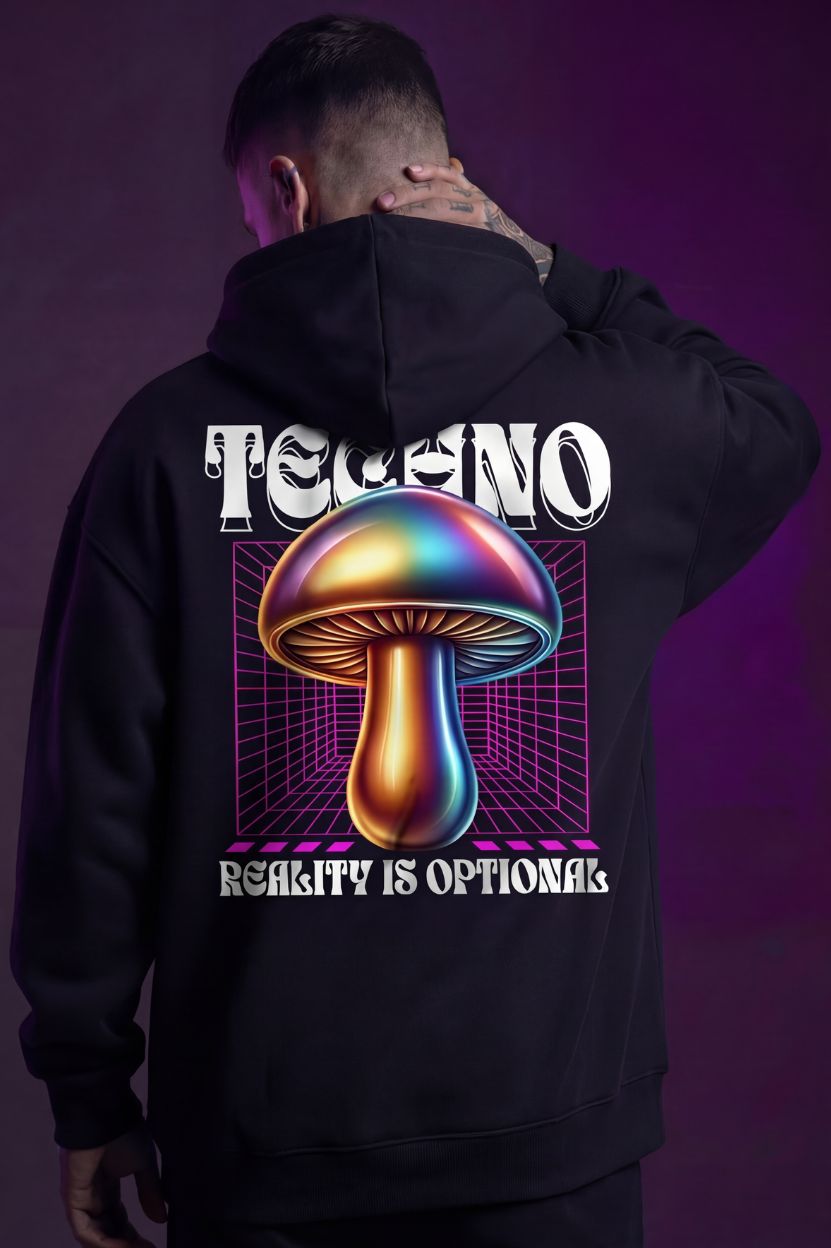 Reality is Optional - Unisex Oversized Hoodie