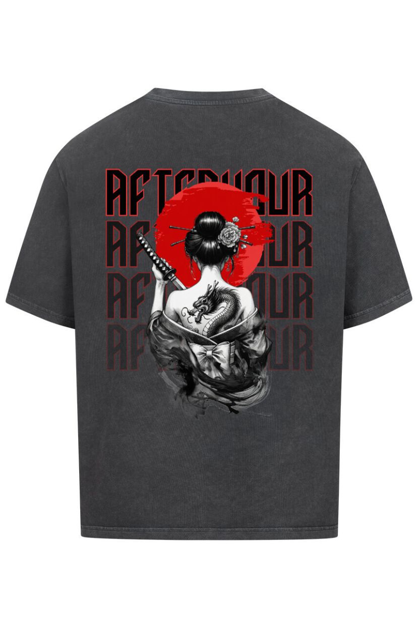Afterhour Geisha - Unisex Oversized Shirt
