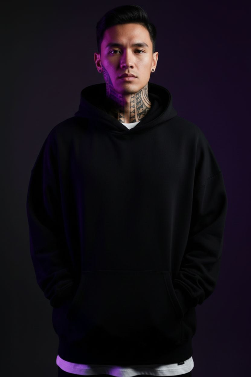 Neon Shrooms - Unisex Oversized Hoodie